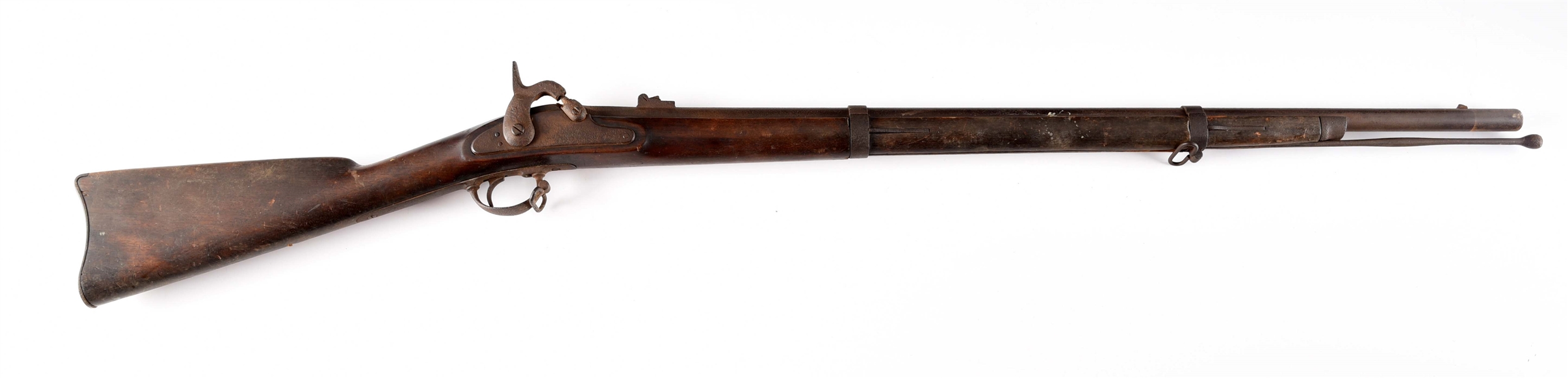 (A) NEW JERSEY MARKED US M1861 RIFLED MUSKET.