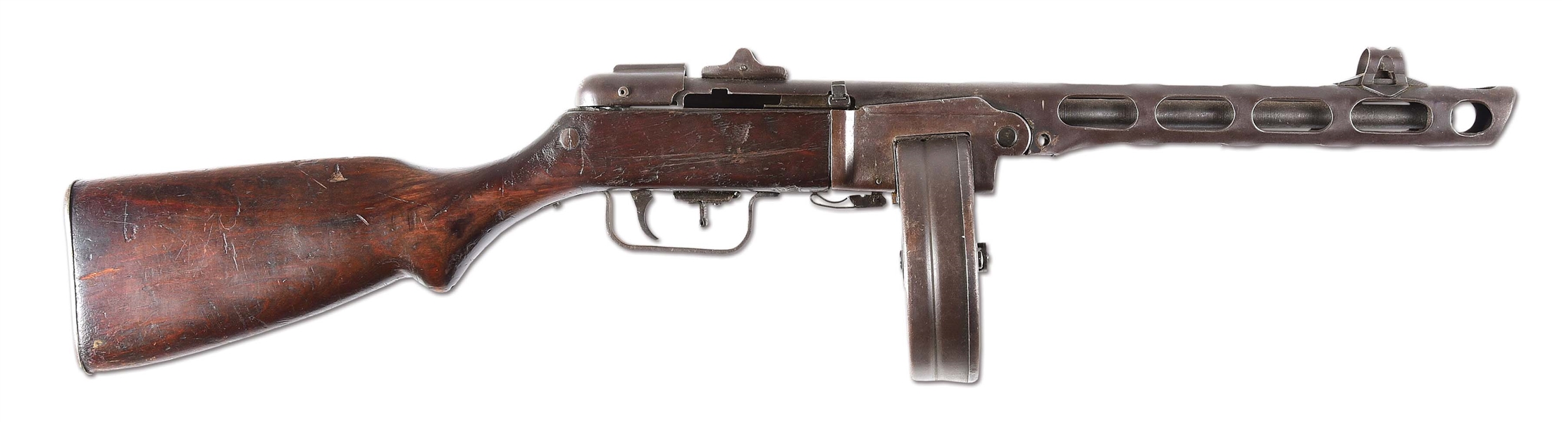 (N) DESIRABLE RUSSIAN WORLD WAR II PPSH-41 MACHINE GUN (CURIO & RELIC).