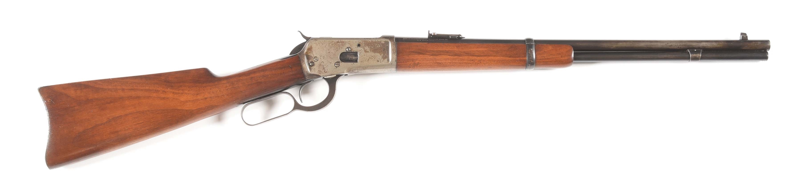 (C) WINCHESTER MODEL 92 LEVER ACTION CARBINE.