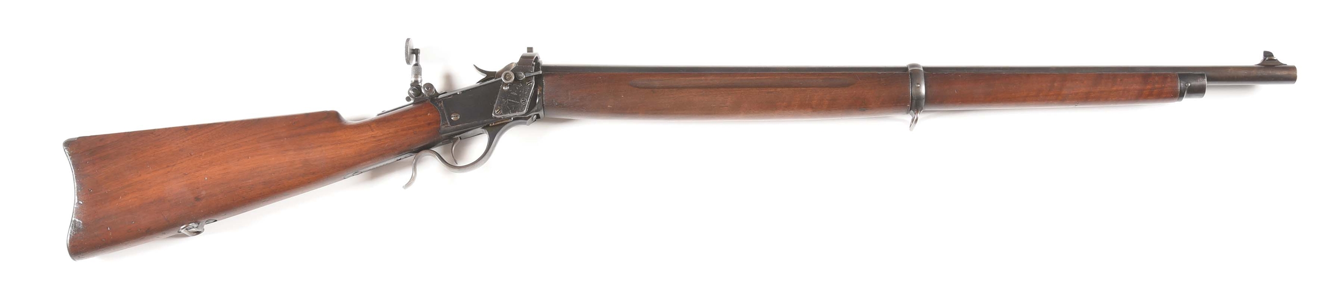 (C) WINCHESTER WINDER MUSKET SINGLE SHOT RIFLE IN .22 SHORT.
