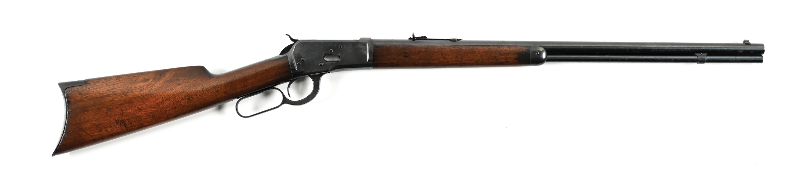 (C) WINCHESTER MODEL 1892 LEVER ACTION RIFLE IN .25-20 W.C.F. 