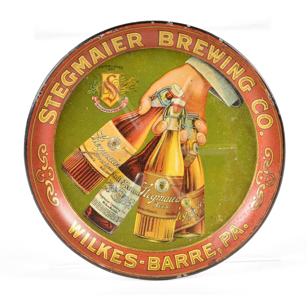 STEGMAIER BREWING CO. TIP TRAY.