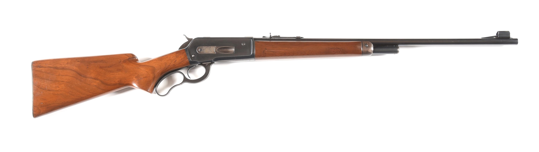 (C) PRE WAR WINCHESTER 71 LEVER ACTION RIFLE.