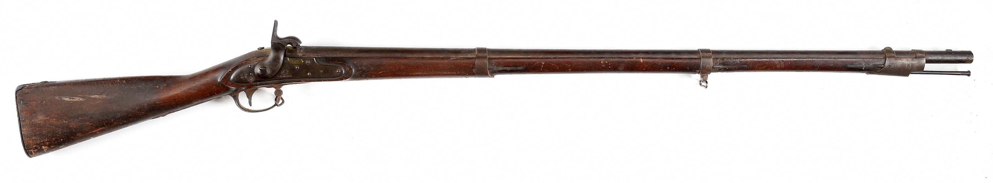 (A) CONVERTED POMEROY M1816 PERCUSSION MUSKET.