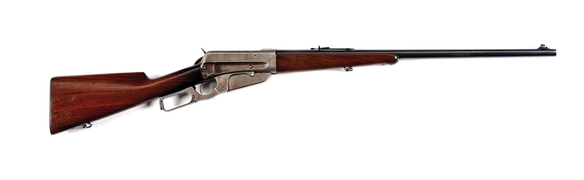 (C) WINCHESTER MODEL 1895 TAKEDOWN .35 W.C.F. LEVER ACTION RIFLE (1925).