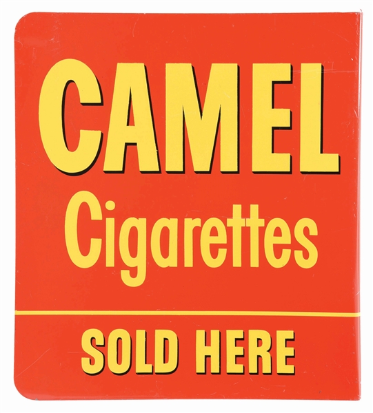 CAMEL CIGARETTES FLANGE SIGN.