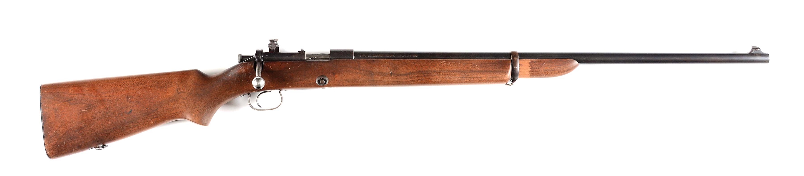 (C) WINCHESTER MODEL 52A BOLT ACTION TARGER RIFLE