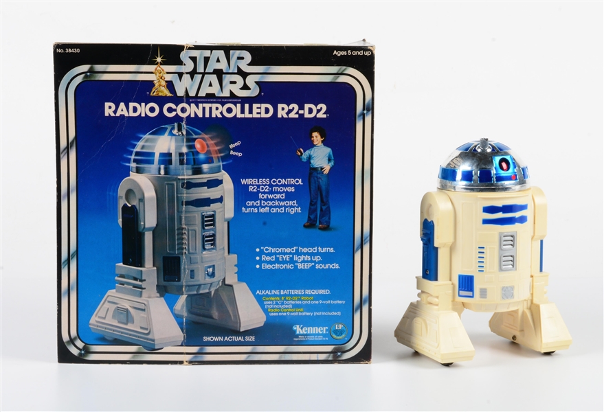 KENNER STAR WARS RADIO-CONTROLLED R2-D2 FIGURE.