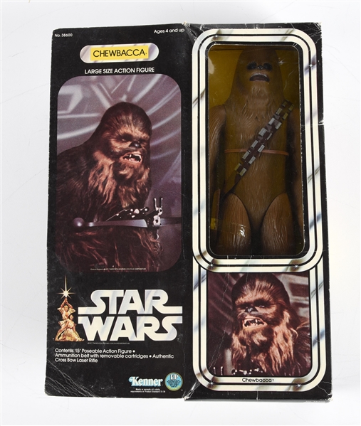 KENNER STAR WARS CHEWBACCA LARGE SIZE ACTION FIGURE.