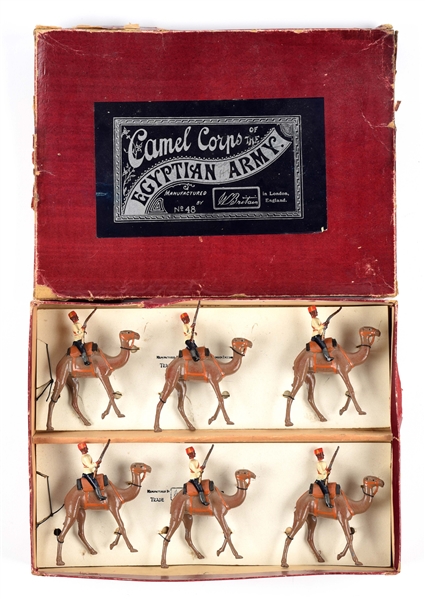 BRITAINS EGYPTIAN ARMY CAMEL CORPS. SET.