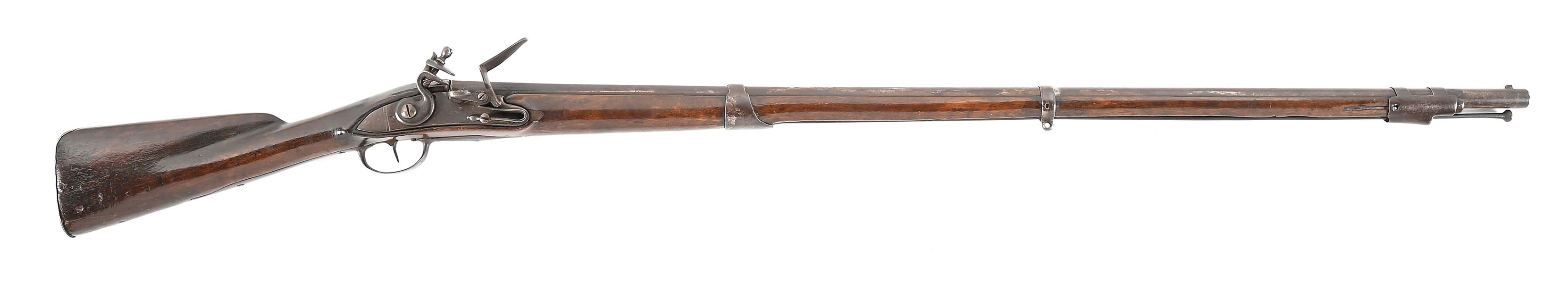 (A) AMERICAN STOCKED FRENCH MODEL 1754 MUSKET.