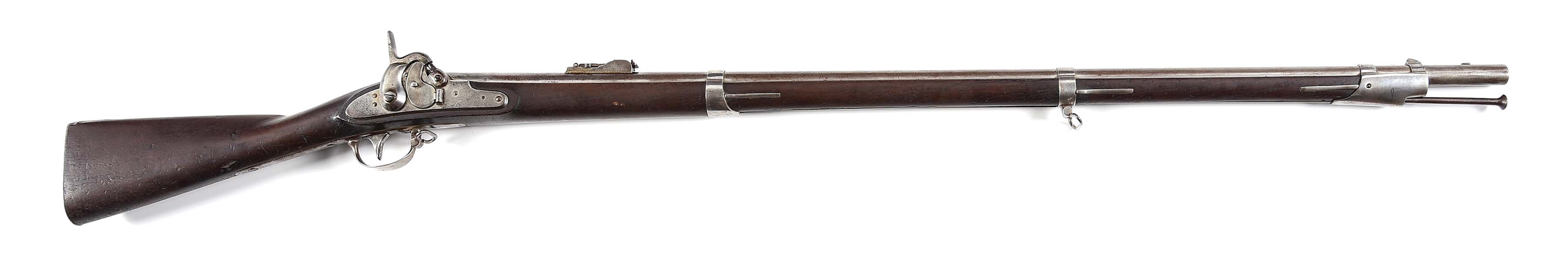 (A) RARE STATE OF NEW JERSEY CONTRACT REMINGTON ALTERATION RIFLED AND SIGHTED MUSKET.