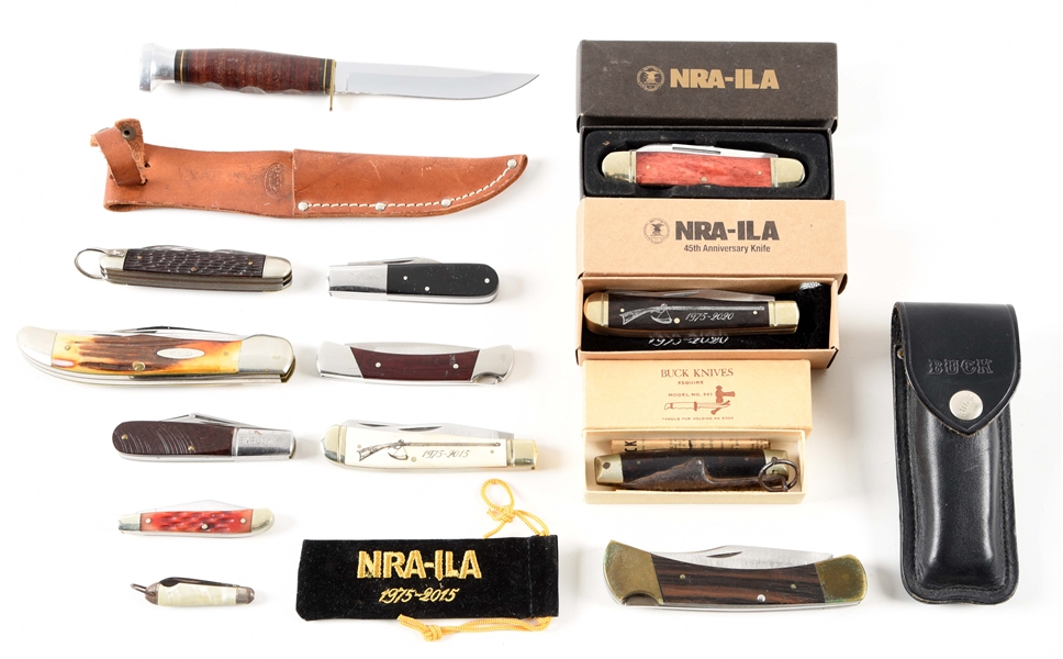 LOT OF 11: SPECIALTY KNIVES.