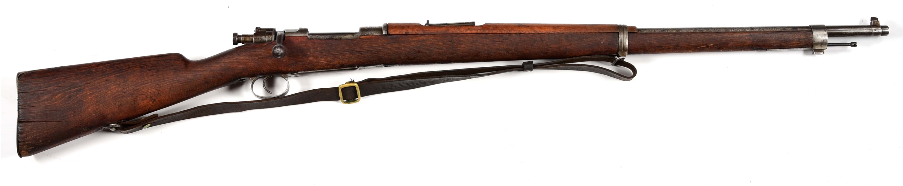 (C) MEXICAN CONTRACT 1910 MAUSER BOLT ACTION RIFLE.