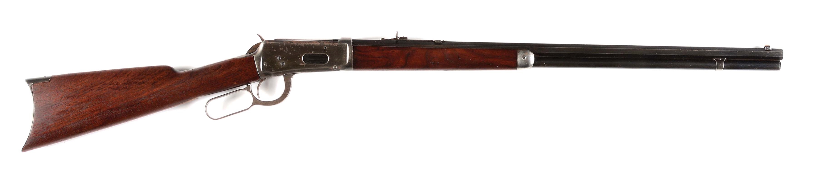 (A) FIRST YEAR MANUFACTURE WINCHESTER MODEL 1894 LEVER ACTION RIFLE.