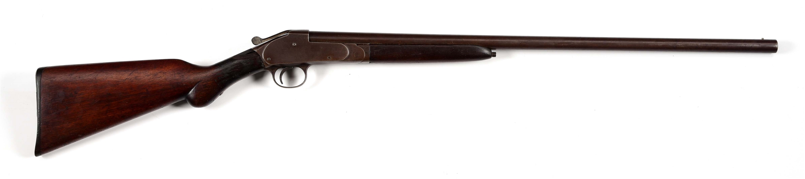 (C) REMINGTON MODEL 1893 NO. 3 SINGLE SHOT SHOTGUN.