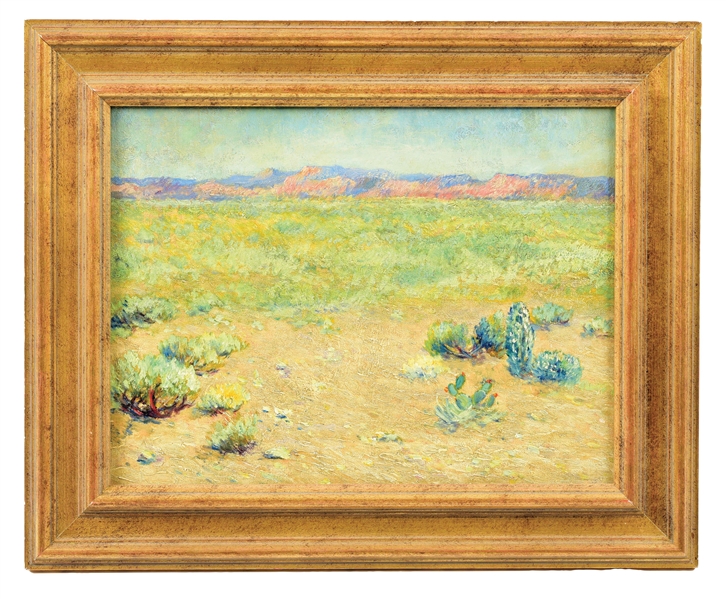 ALBERT LOREY GROLL (AMERICAN, 1866 - 1952) "ARIZONA DESERT".