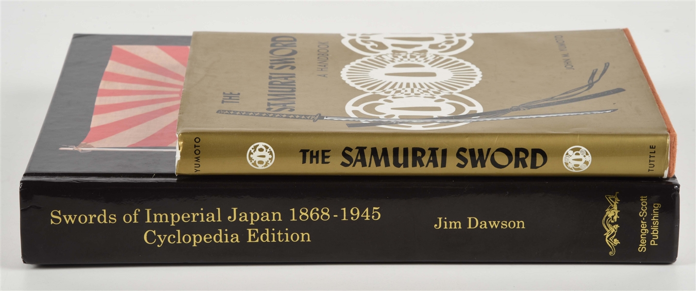 LOT OF 2: JAPANESE SWORD REFERENCE BOOKS.