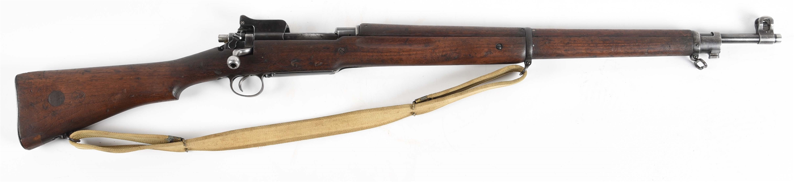 (C) WINCHESTER ENFIELD PATTERN 1914 BOLT ACTION RIFLE.