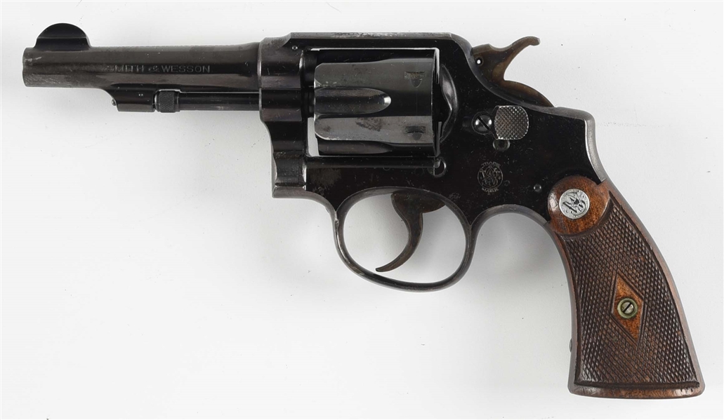 (C) SMITH & WESSON .38 M&P DOUBLE ACTION REVOLVER.