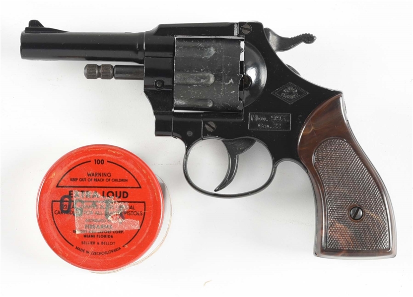 PIC 99X STARTER REVOLVER WITH BOX AND BLANKS.