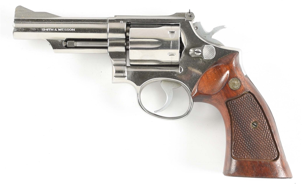 (M) SMITH & WESSON MODEL 66 DOUBLE ACTION REVOLVER WITH BOX.