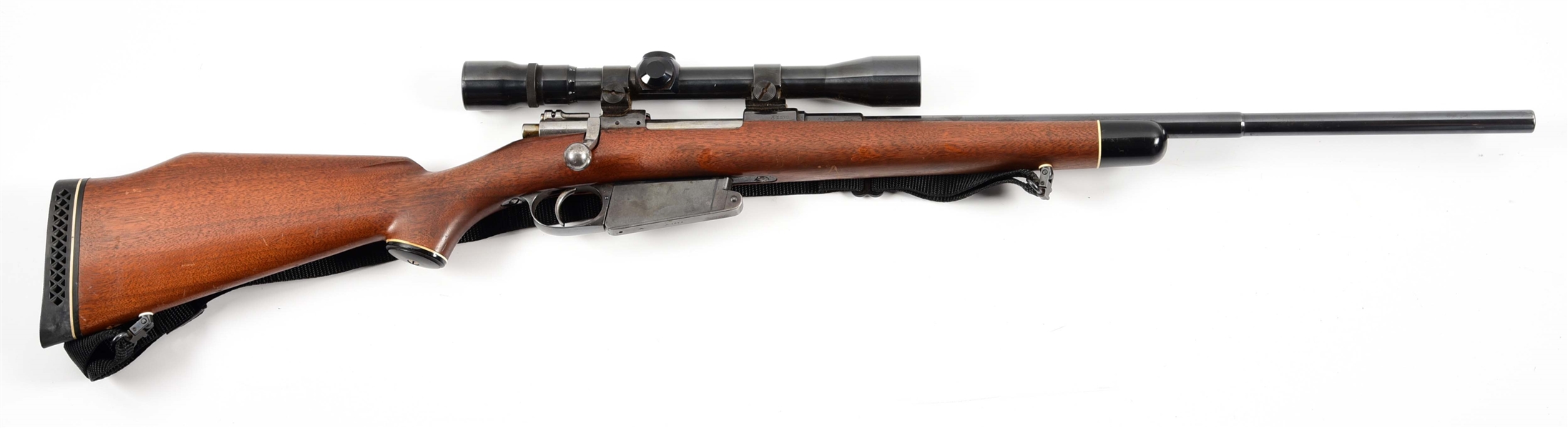 (A) SPORTERIZED LOEWE ARGENTINE 1891 MAUSER BOLT ACTION RIFLE