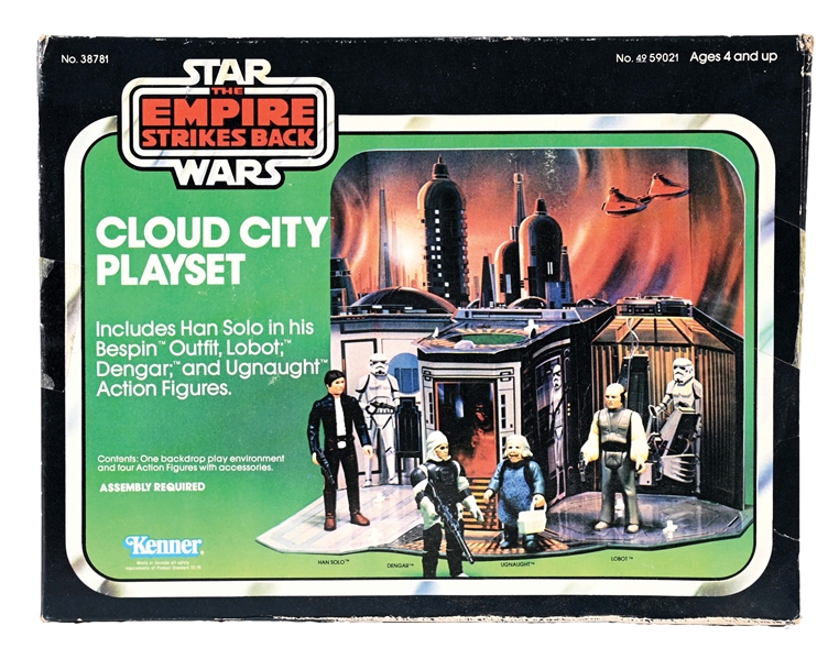 KENNER STAR WARS: THE EMPIRE STRIKES BACK CLOUD CITY PLAYSET.