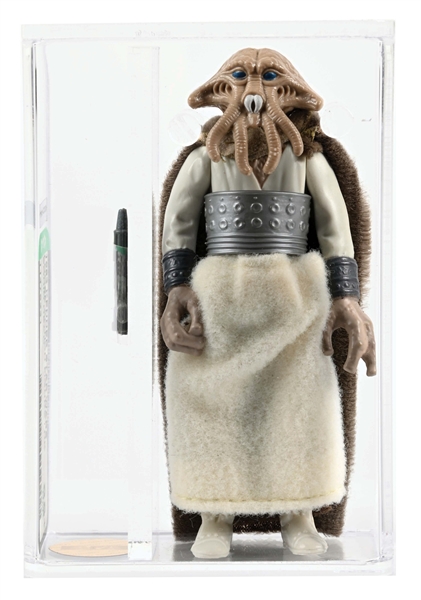 1983 STAR WARS SQUID HEAD LOOSE GRADED ACTION FIGURE AFA 85+ ARCHIVAL GOLD LABEL. 