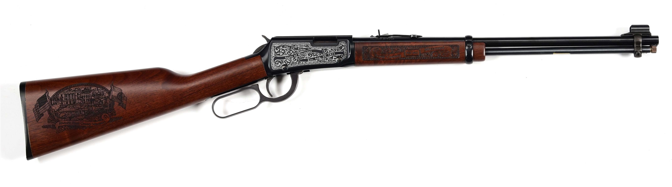 (M) HENRY COMMEMORATIVE LEVER ACTION RIFLE. 