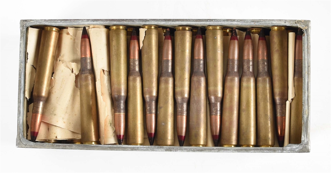 APPROXIMATELY 65 ROUNDS OF 12.7X105MM RUSSIAN.