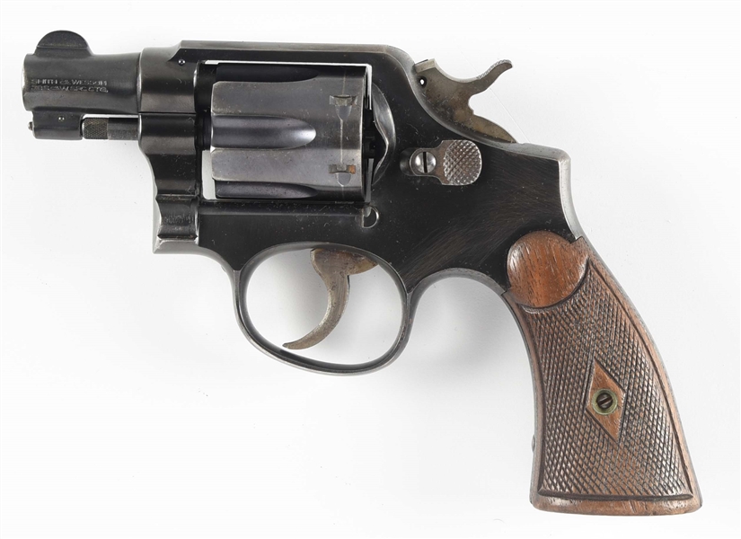(C) SMITH & WESSON .38 M&P DOUBLE ACTION REVOLVER.