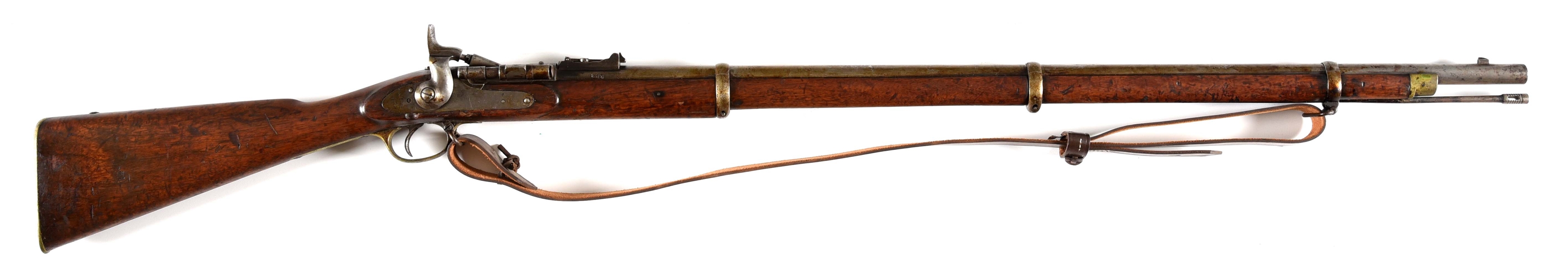 (A) B.S.A. MANUFACTURED SNIDER PATENT 1871 SINGLE SHOT RIFLE.