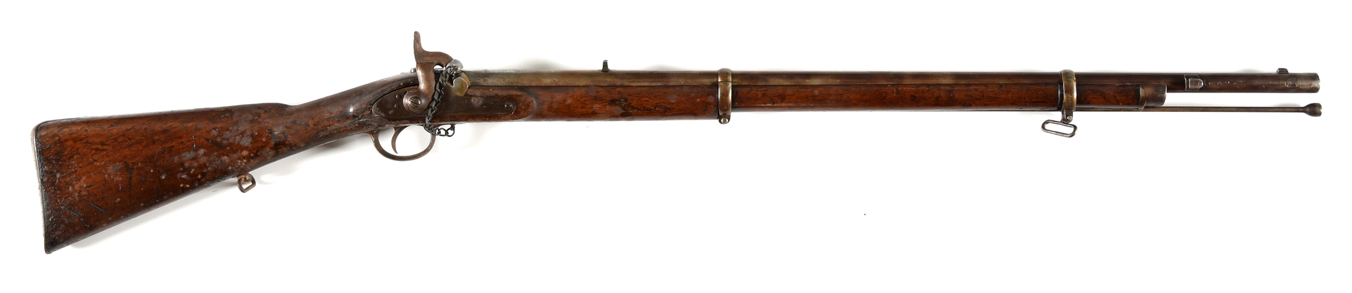 (A) ENFIELD PATTERN PERCUSSION MUSKET.