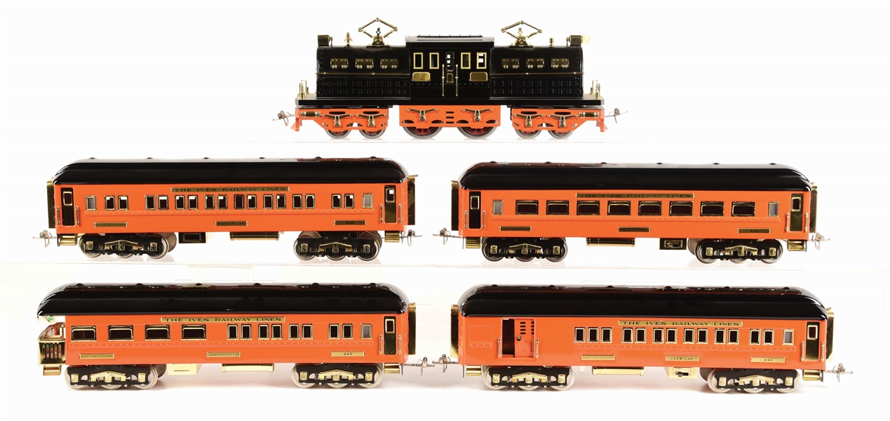 MTH REPRODUCTION OF IVES OLYMPIAN SET.