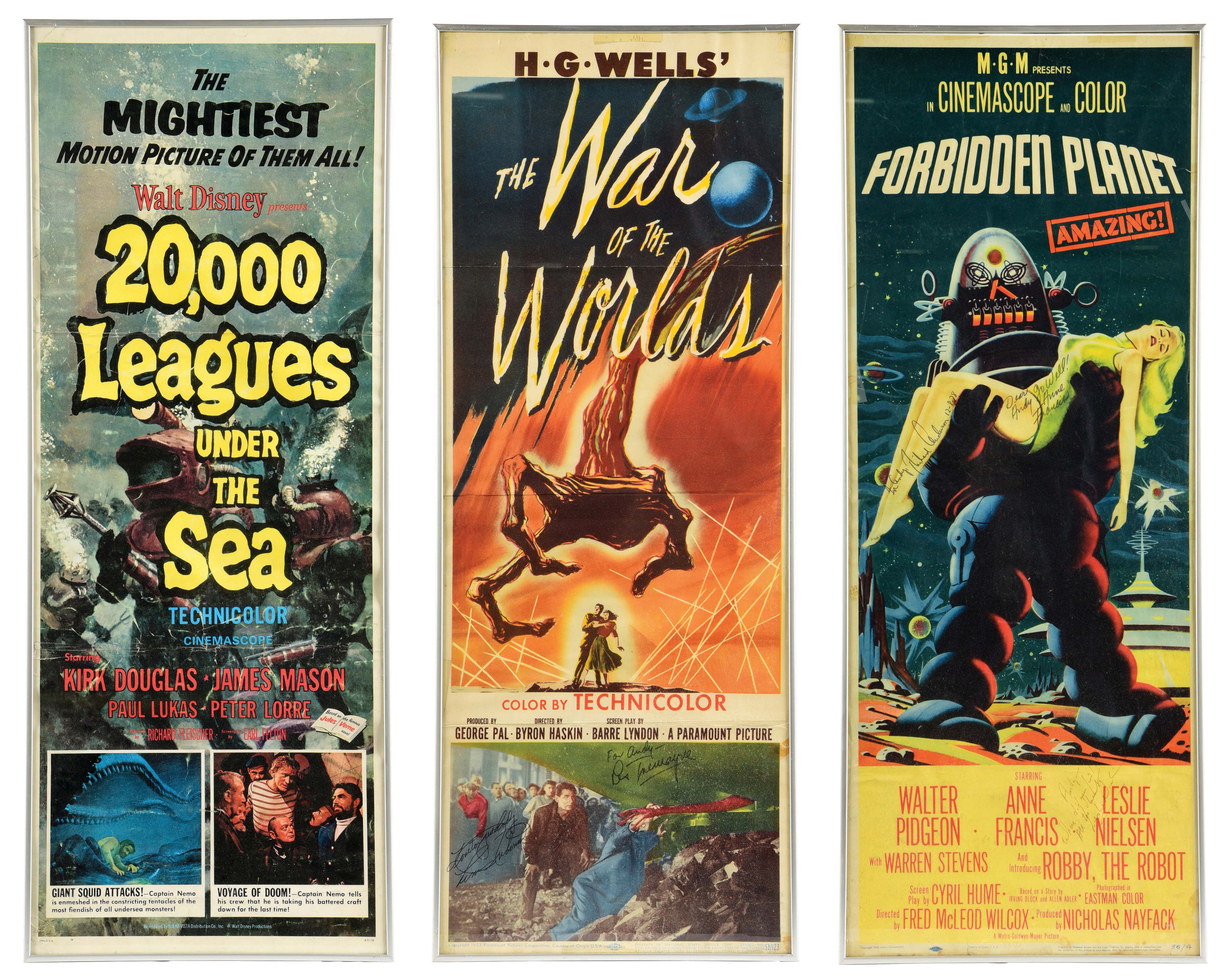 Lot Detail Lot Of Original S Movie Posters