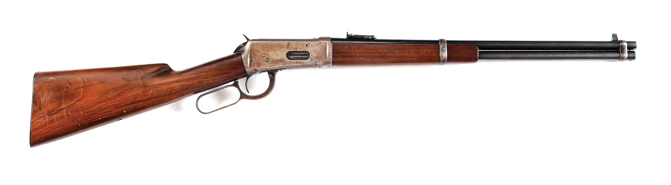 (C) WINCHESTER 1894 LEVER ACTION RIFLE IN .30 WCF OWNED BY TOM RYNNING, A ROUGH RIDER AT SAN JUAN HILL, CAPTAIN OF THE ARIZONA RANGERS, AND U.S. MARSHAL.