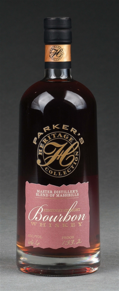 PARKERS HERITAGE COLLECTION MASTER DISTILLERS BLEND OF MASHBILLS KENTUCKY STRAIGHT WHISKEY 2012