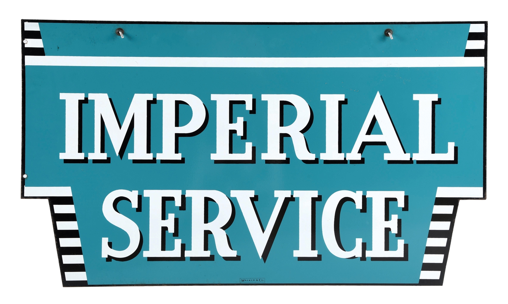 IMPERIAL SERVICE PORCELAIN SIGN.