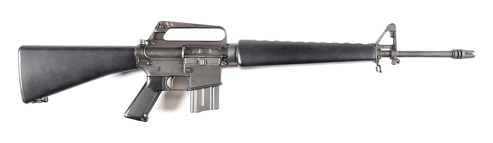 (C) EARLY PRODUCTION 1964 COLT SP1 AR-15 SEMI AUTOMATIC RIFLE WITH PERIOD ACCESSORIES.