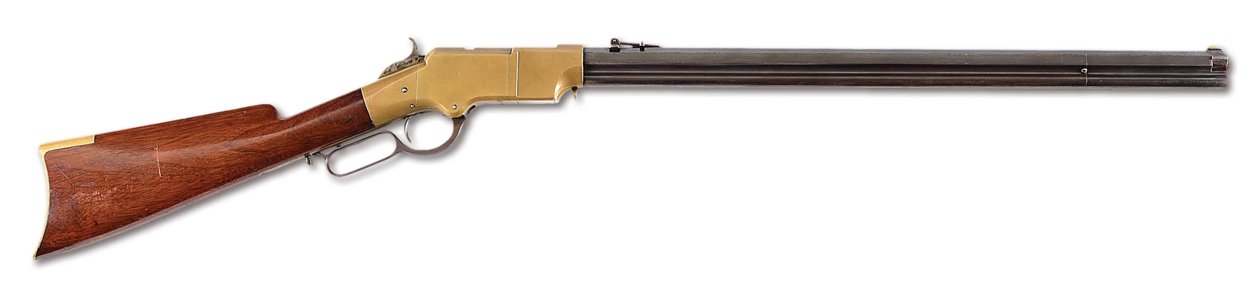(A) OUTSTANDING EARLY NEW HAVEN ARMS MODEL 1860 HENRY LEVER ACTION RIFLE.