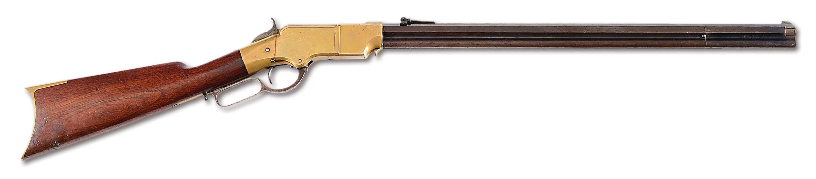 (A) VERY FINE NEW HAVEN ARMS MODEL 1860 HENRY LEVER ACTION RIFLE.