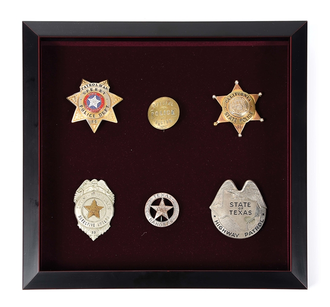VINTAGE LAW BADGE COLLECTION