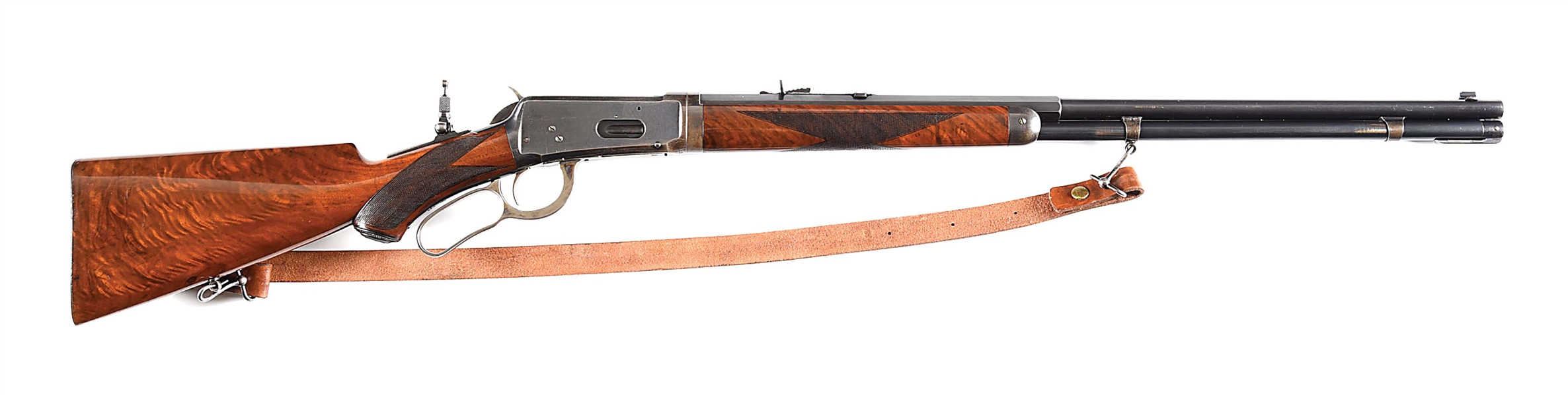 (C) HIGH CONDITION DELUXE WINCHESTER MODEL 1894 TAKEDOWN LEVER ACTION RIFLE IN .38-55.