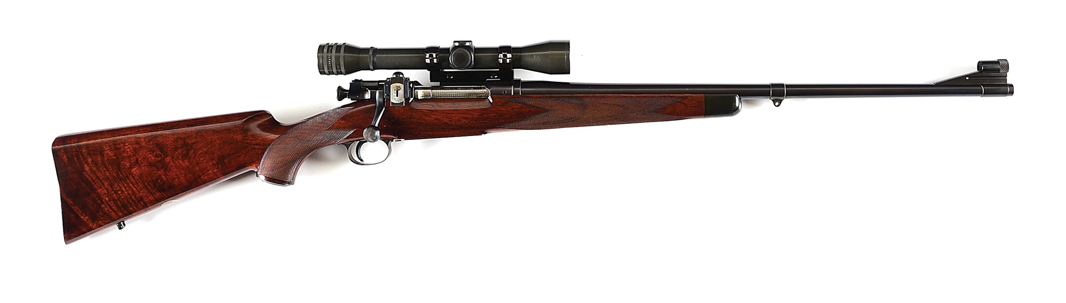 (C) GRIFFIN & HOWE BOLT ACTION SPORTING RIFLE BUILT ON A SPRINGFIELD 1903 ACTION.