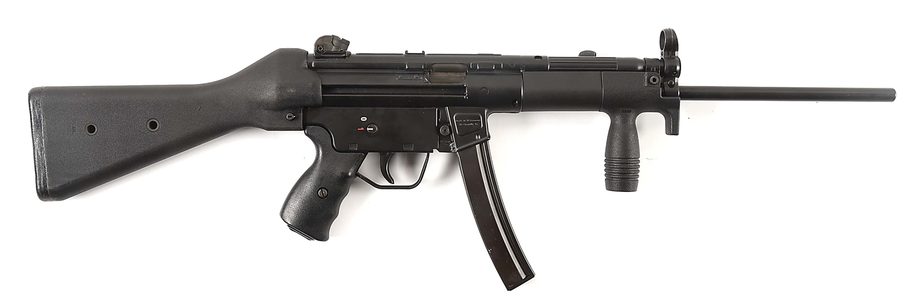 (M) HK 94 9MM SEMI-AUTOMATIC RIFLE WITH MP5K FOREARM.