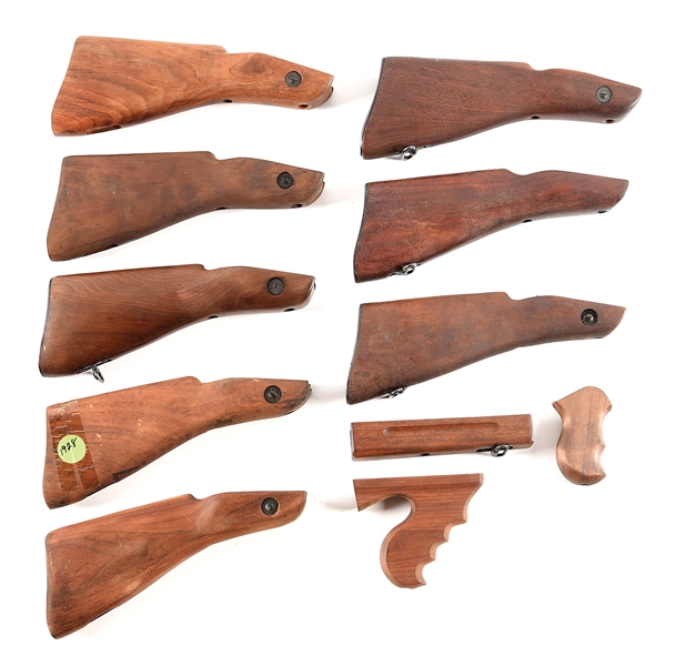 LOT OF THOMPSON STOCKS AND FORENDS.