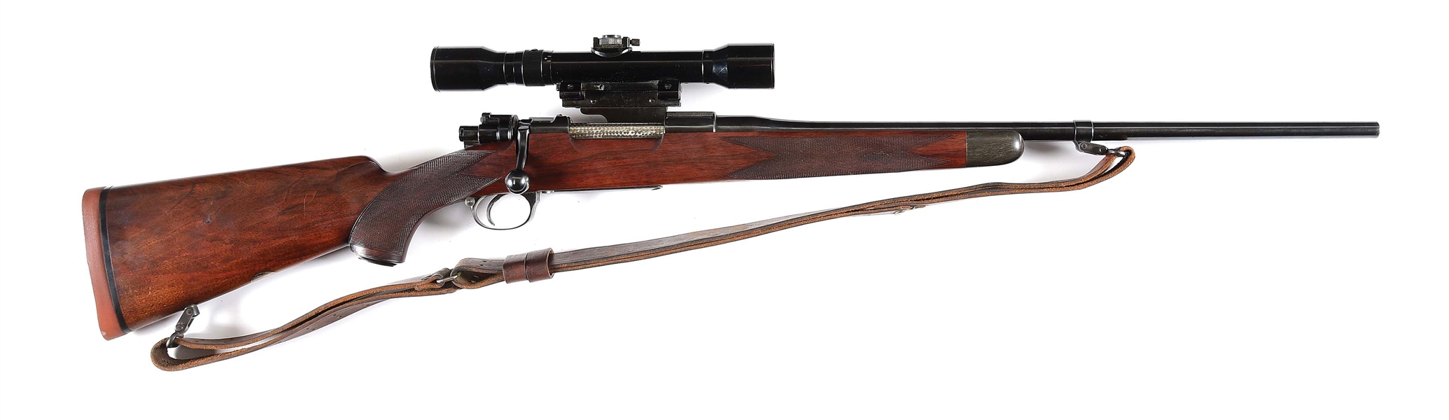 (C) GRIFFIN & HOWE CUSTOM MAUSER 98 BOLT ACTION RIFLE .270 WINCHESTER. 
