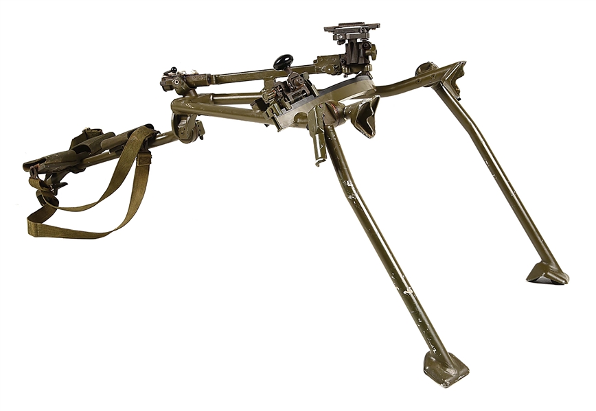 EXTREMELY RARE AND SOUGHT AFTER ORIGINAL HECKLER AND KOCH HK-21 MACHINE GUN TRIPOD.