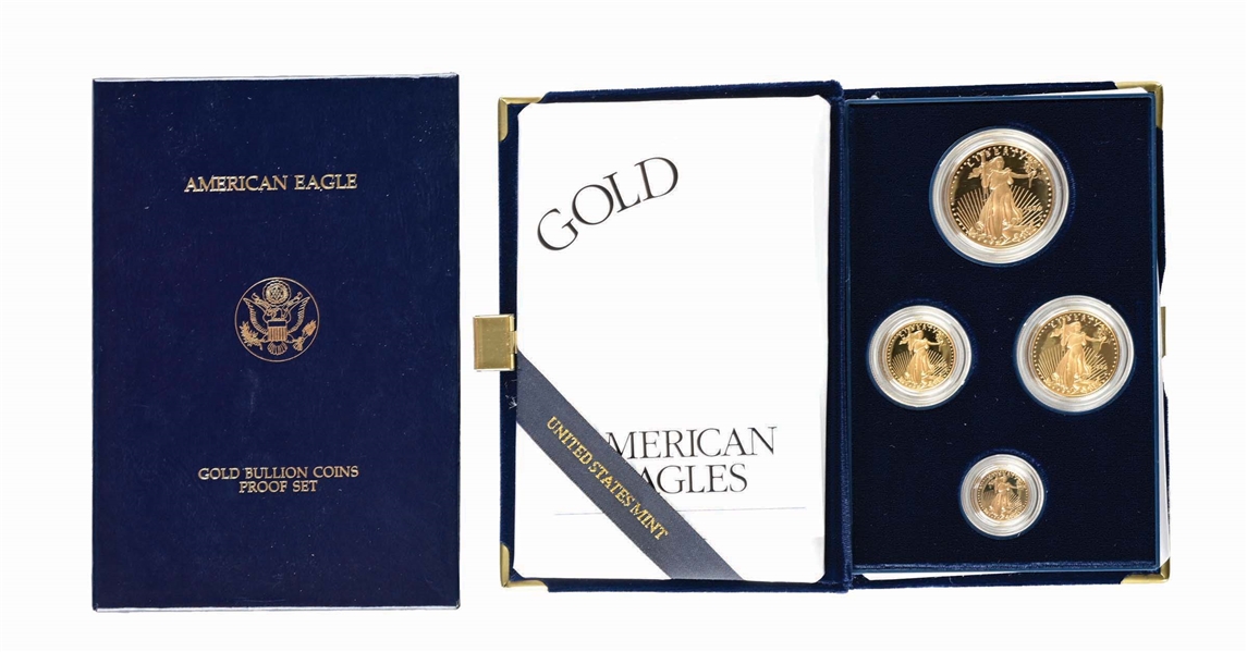 1994 GOLD EAGLE 4-COIN PROOF SET